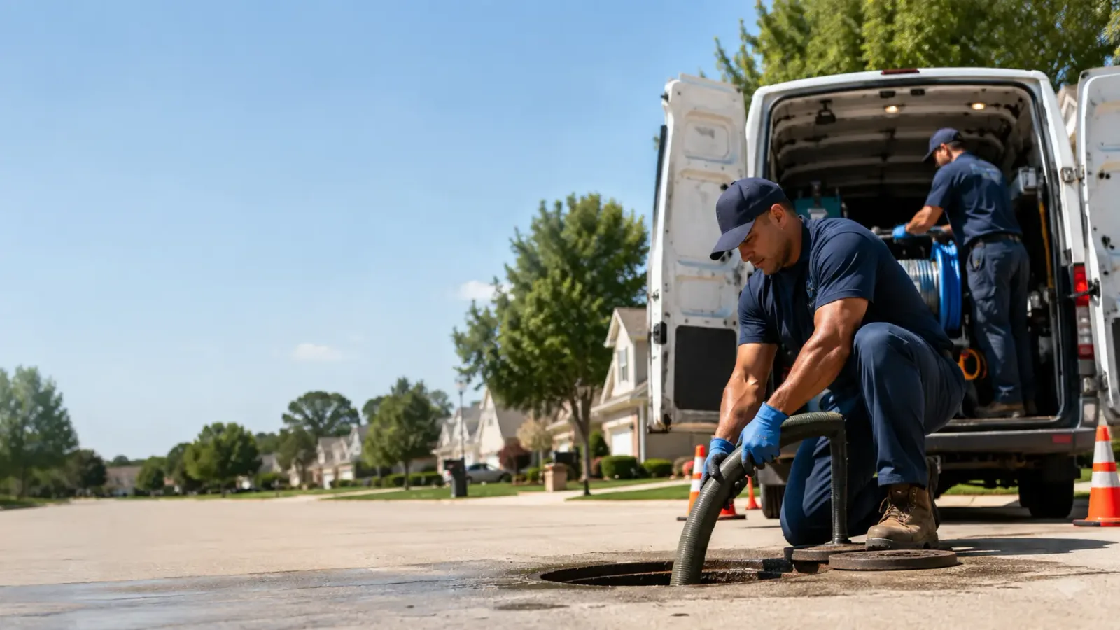 Sewer Backup Cleanup services in Tomball, TX